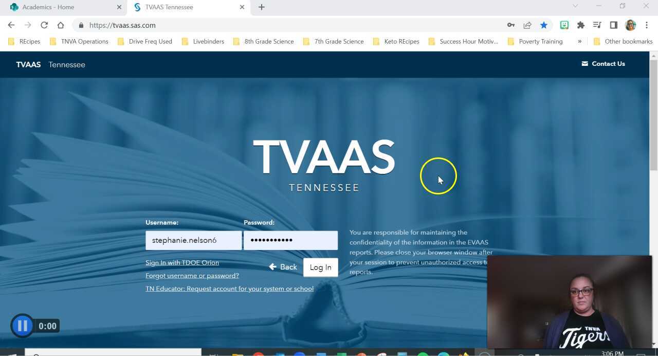 Finding TVAAS Projection Scores