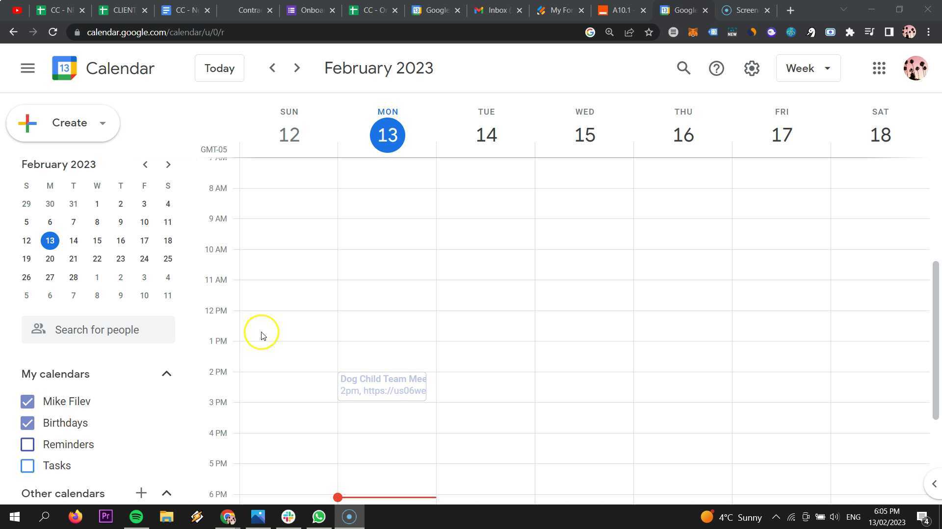 Google Calendar Notification Settings