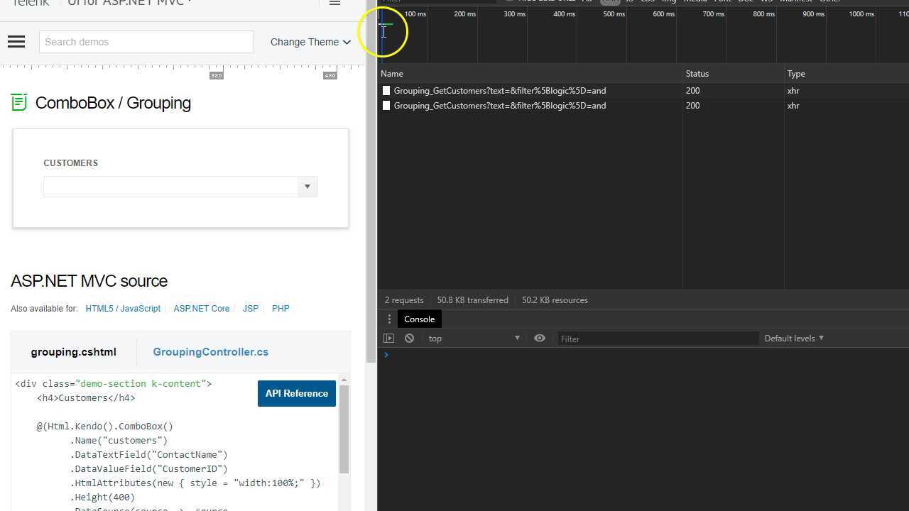 Kendo MVC ComboBox offsetTop error