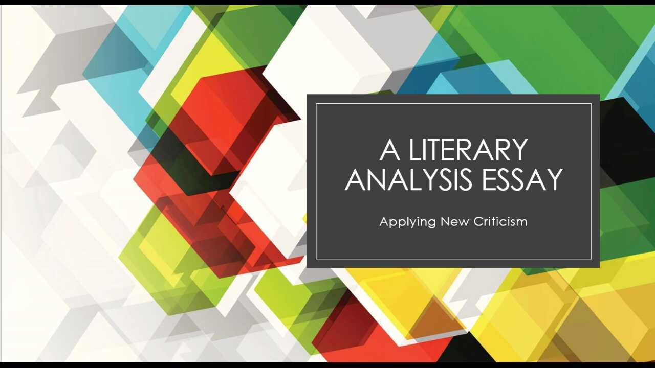new criticism essay