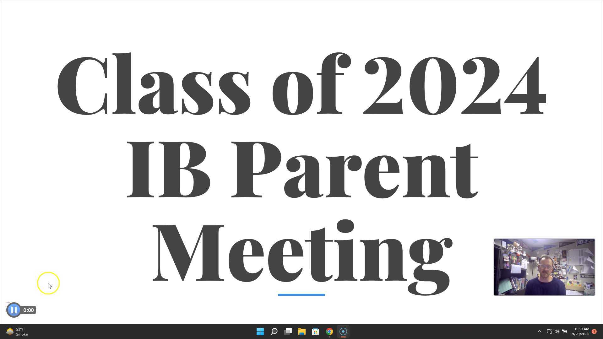 Class of 2024 Intro Video
