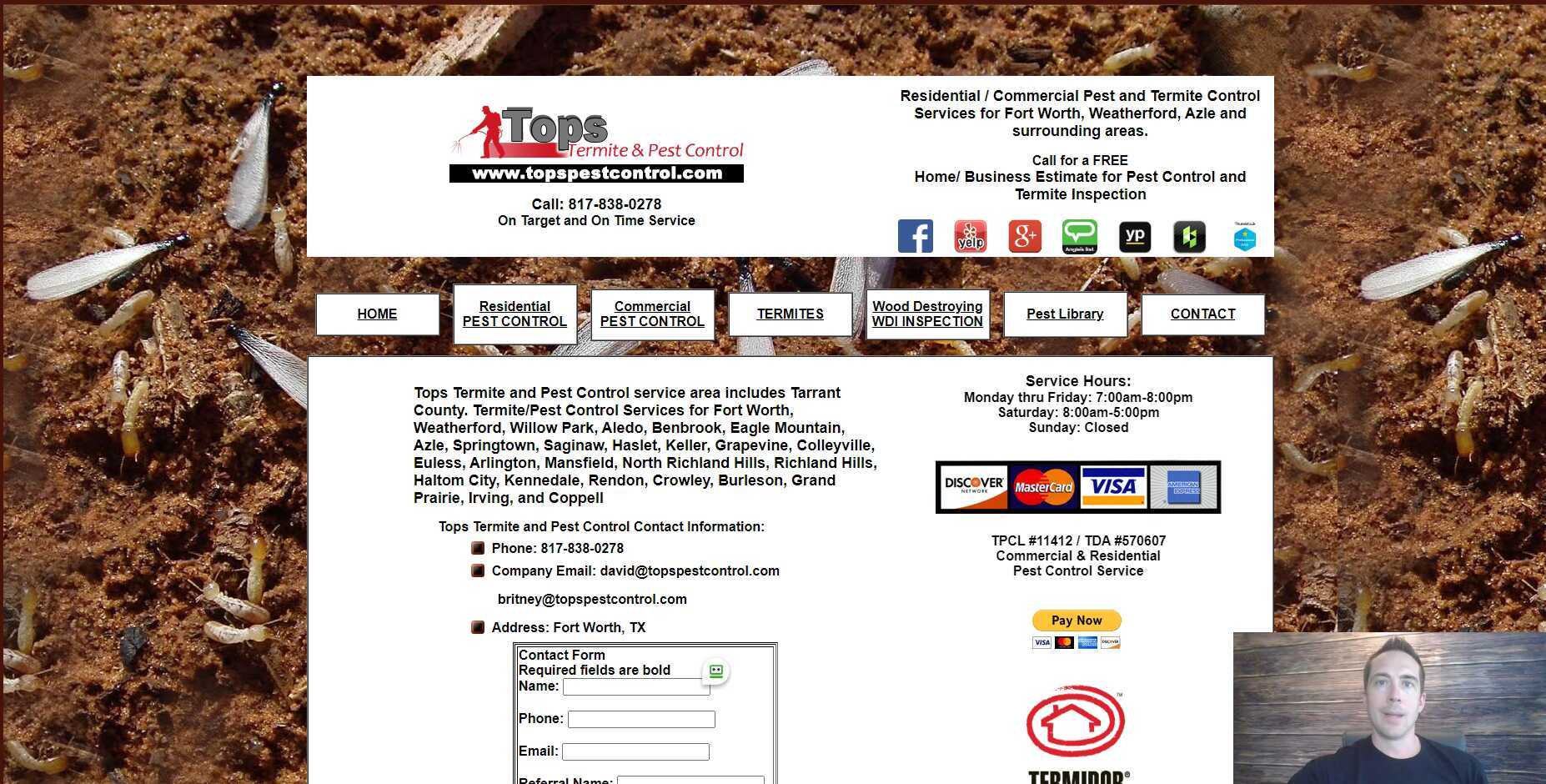 Tops Termite & Pest Control