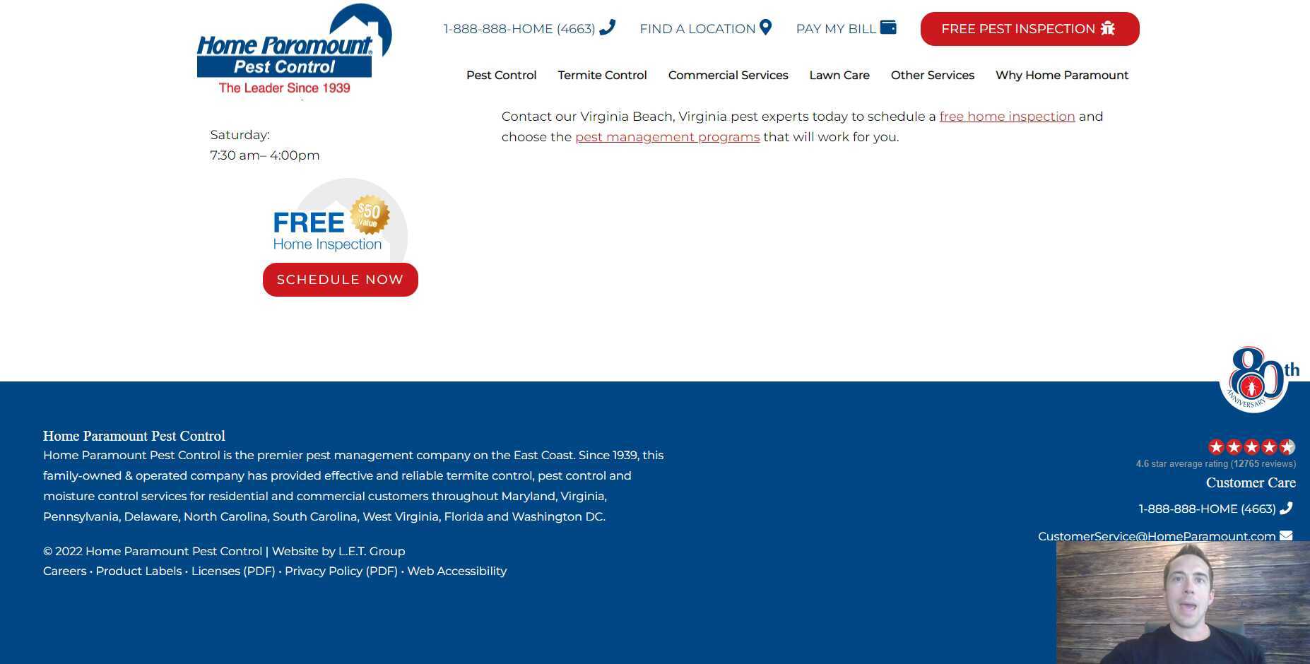 Home Paramount Pest Control