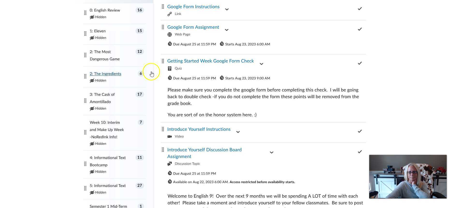 Introduce Yourself Discussion Board