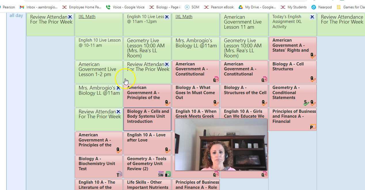 Sample work directions