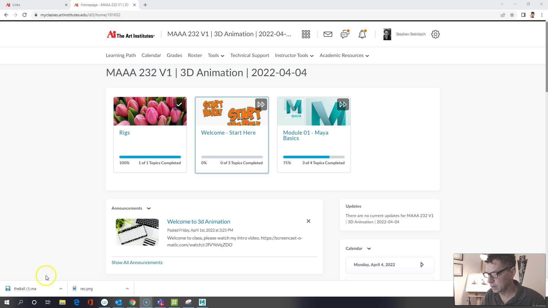 Simple Bouncing Ball