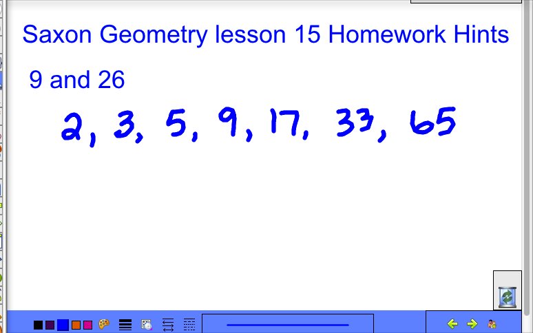 saxon geometry homework answers