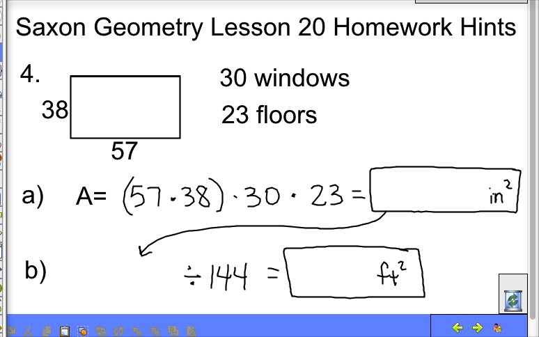 saxon geometry homework answers