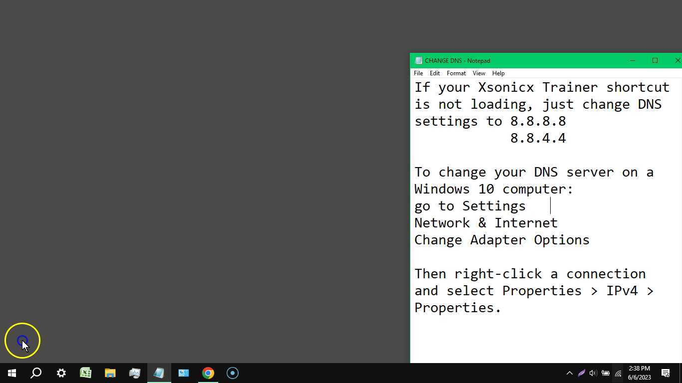 If your Xsonicx Trainer shortcut is not loading, just change DNS