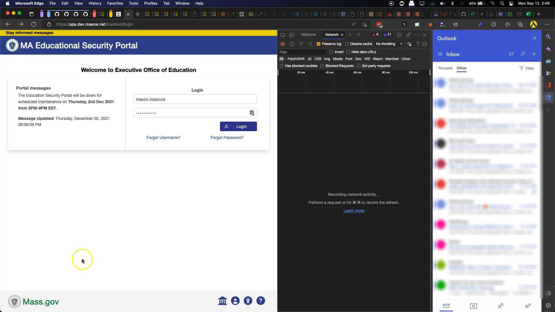 Stardust MFA Login