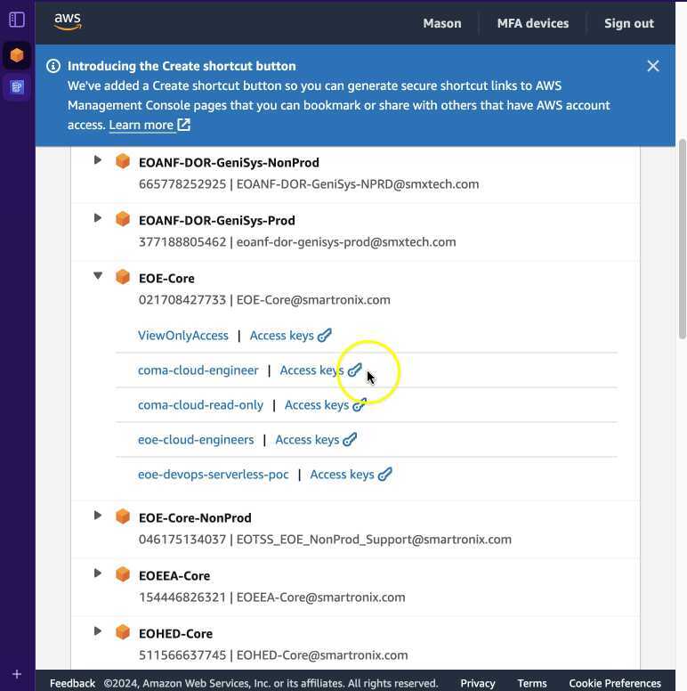 NoSqlWorkbenchAWSAuthentication