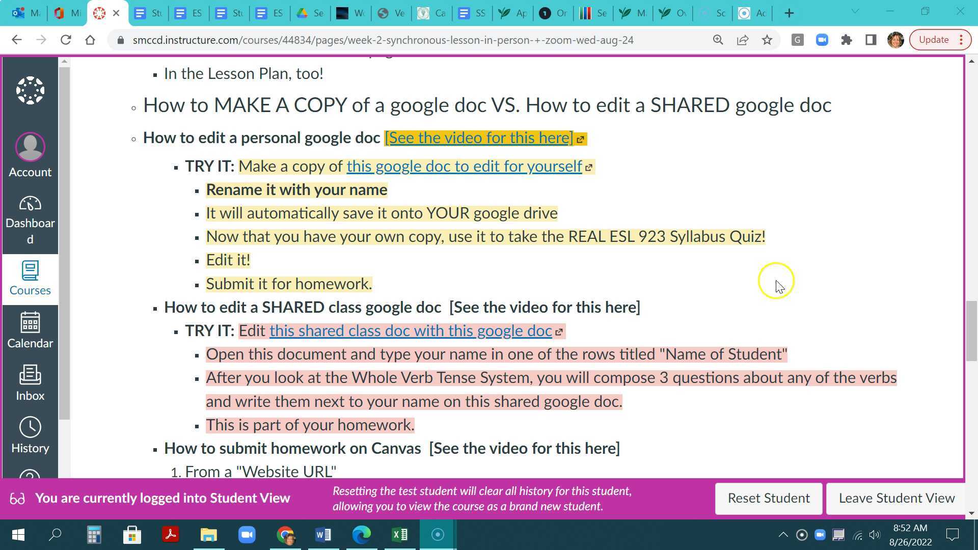 Create Shared Doc How to Edit a Shared Google Doc with the Class