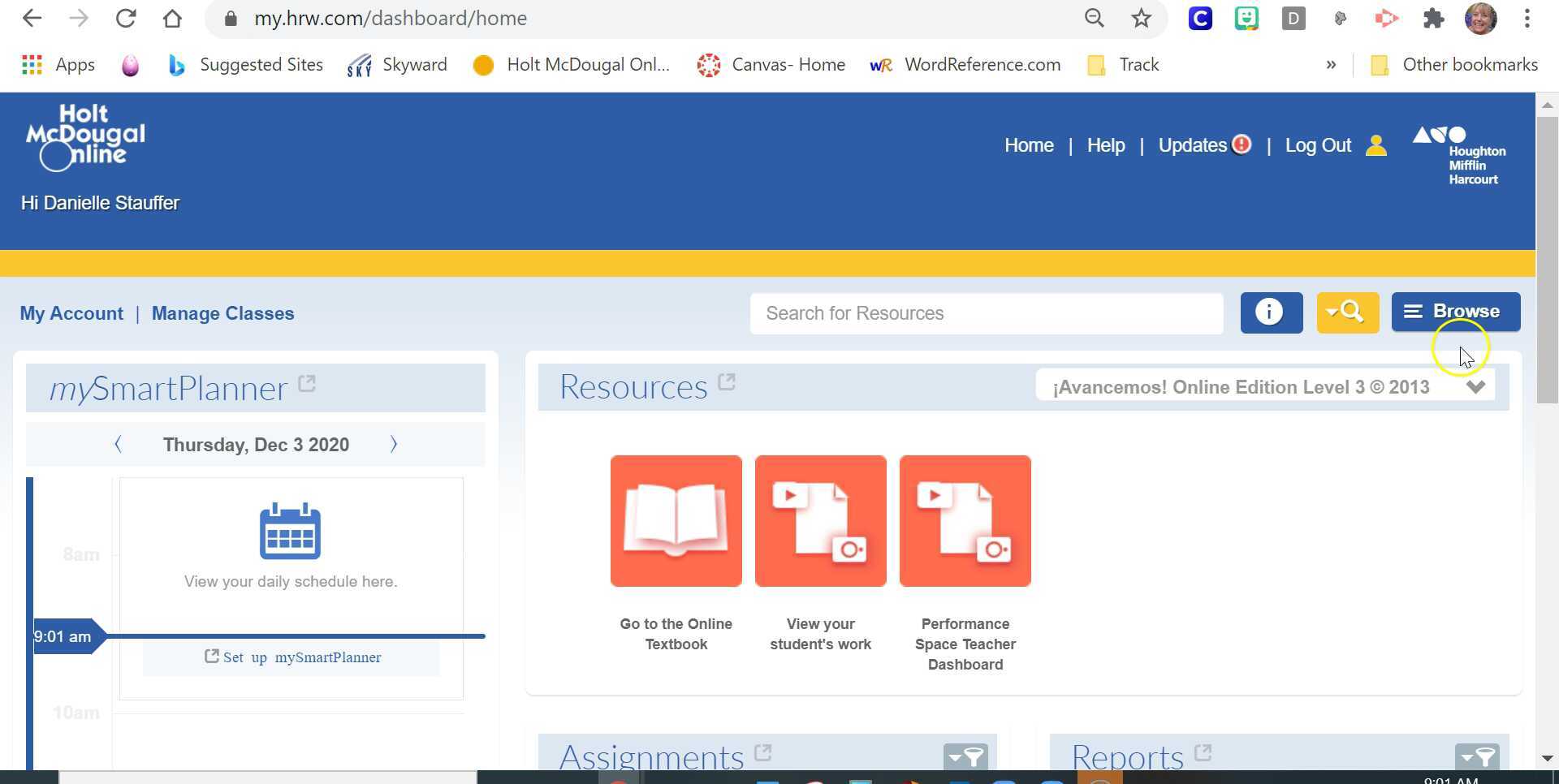 1-2 My HRW @Home Tutor Practice