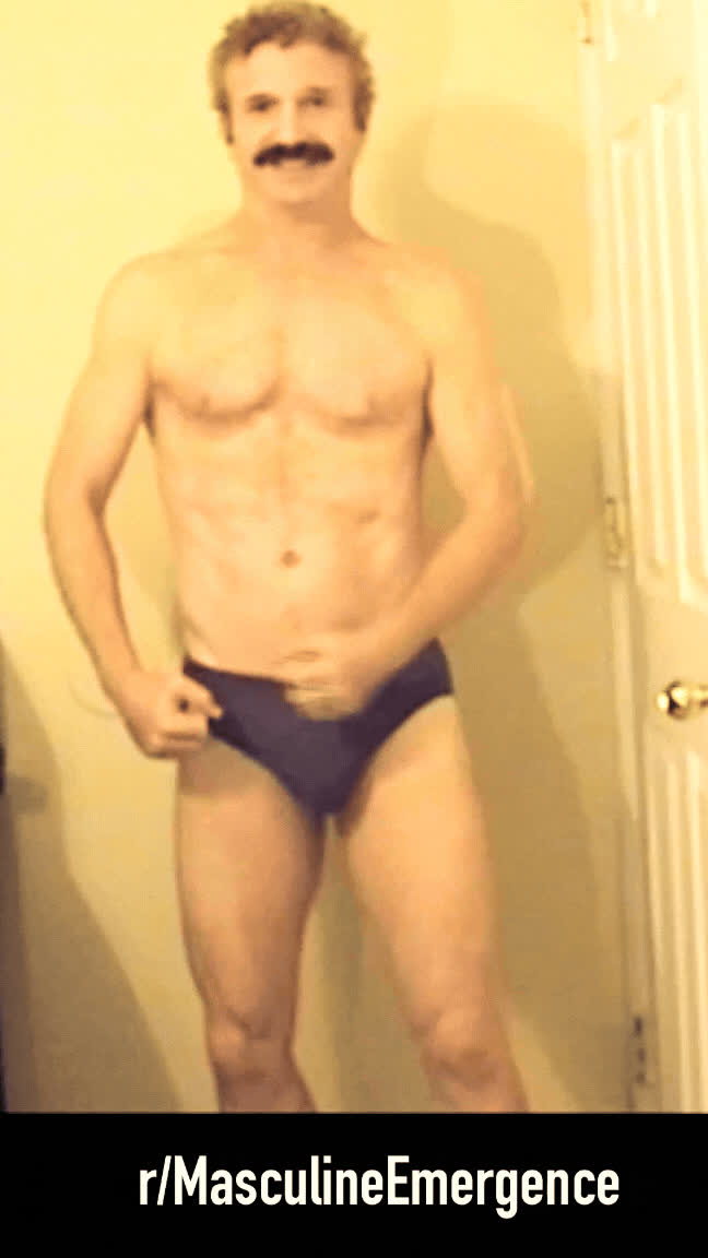 Masculine Emergence Gun pose Gif