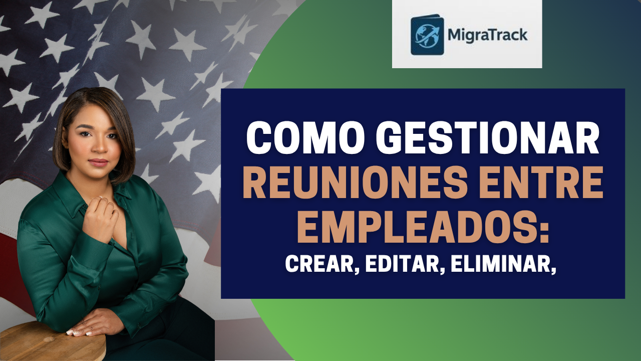 17. Como crear reuniones entre empleados