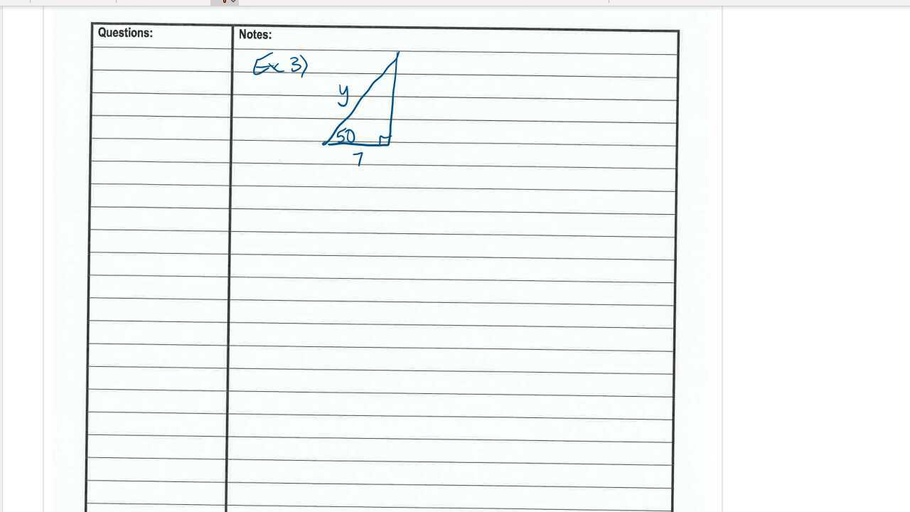 Notes SohCahToa Part2 Notes SohCahToa Part2