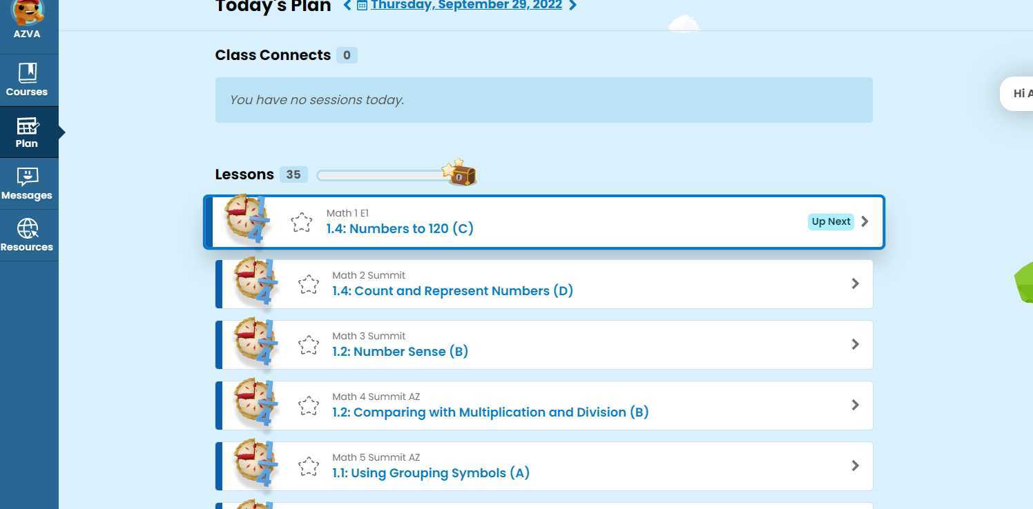 Accessing Progress Learning