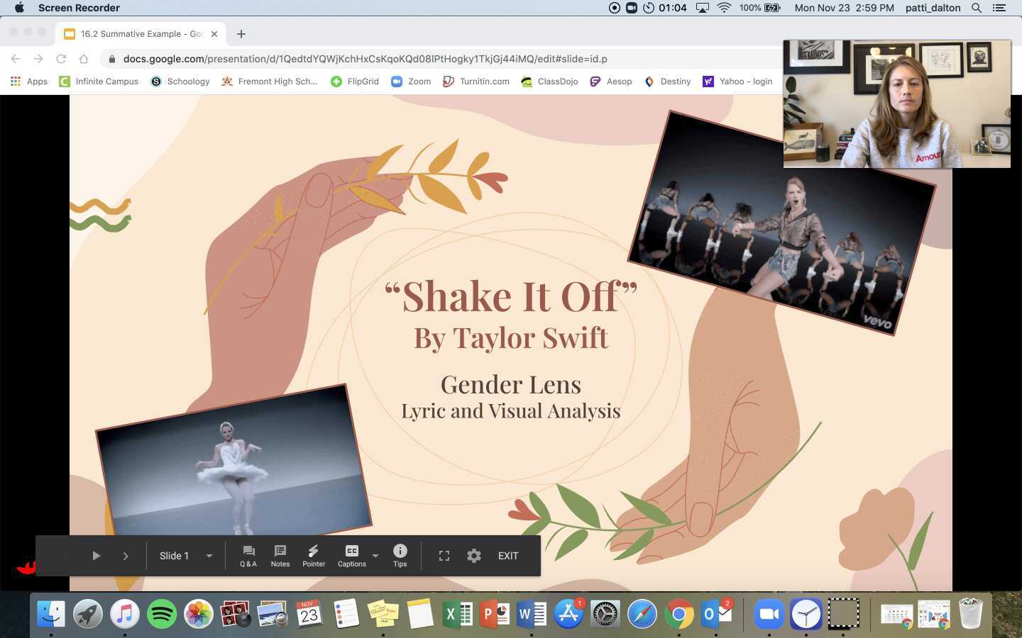 SaS Gender Lens Analysis Example