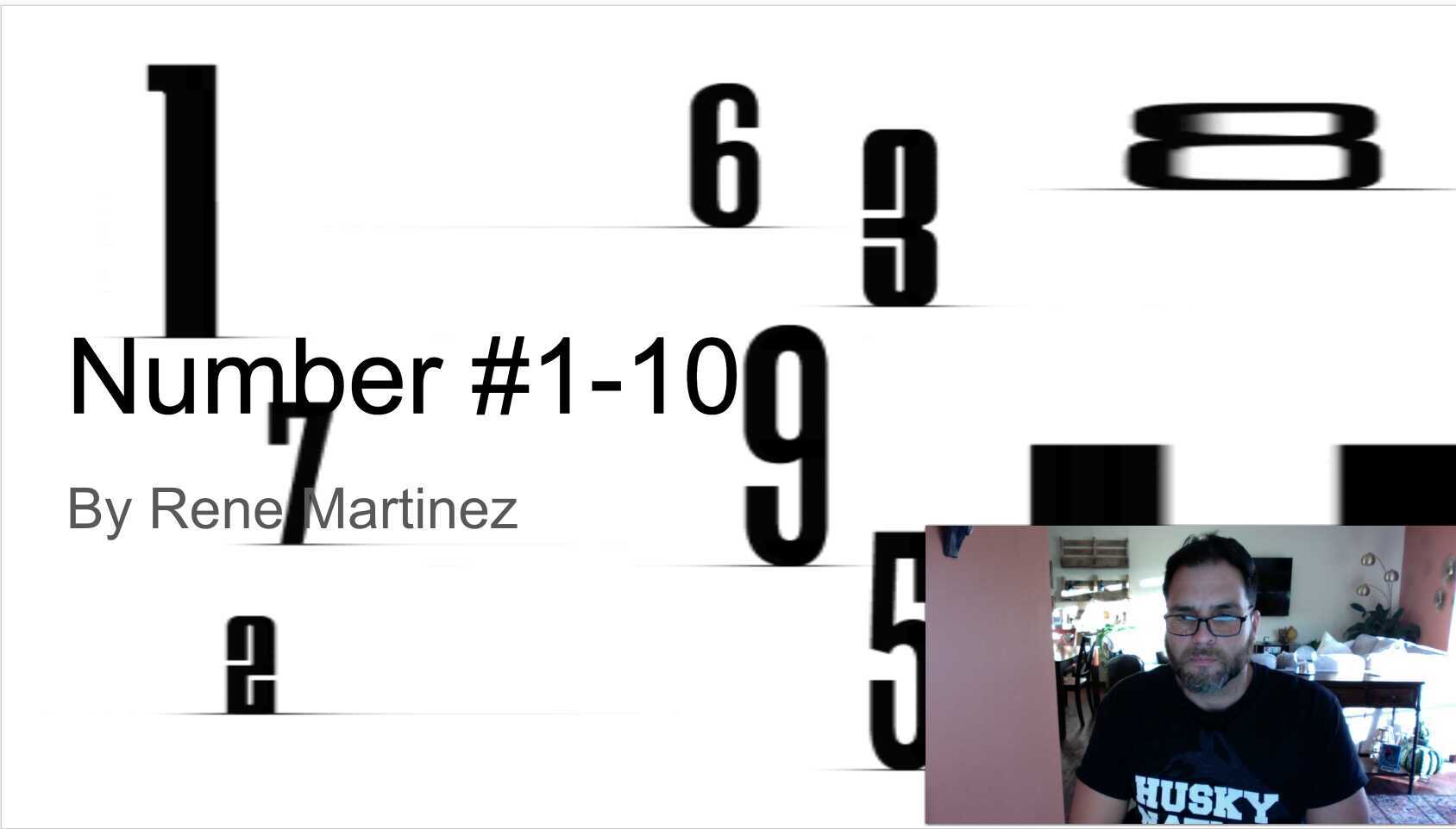 Number 1 10