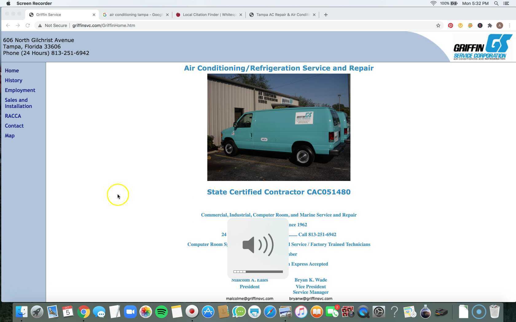 Griffin Service Corp. (AC & Refrig.)
