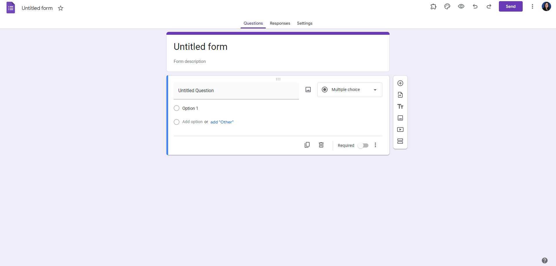 Form notifications