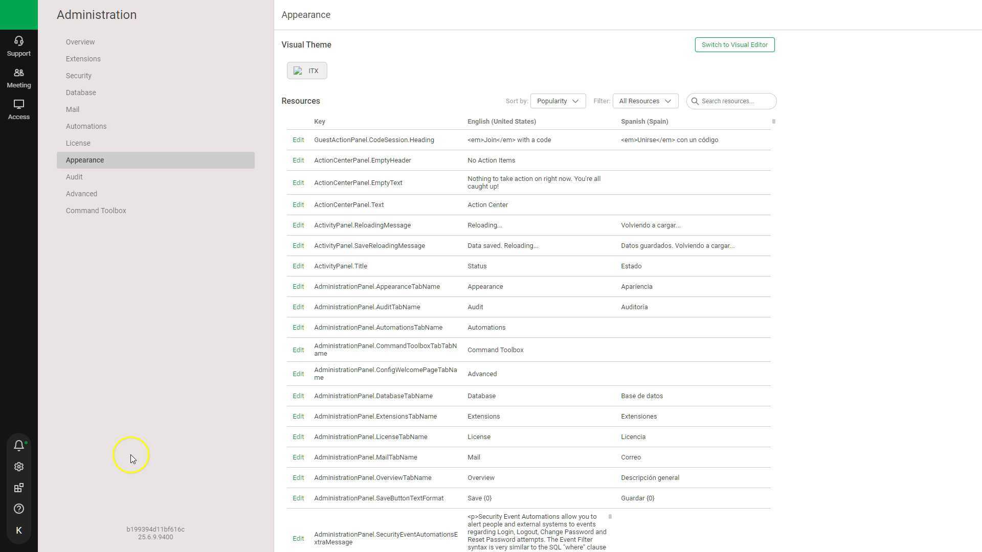 Issue with Background Editing After Update