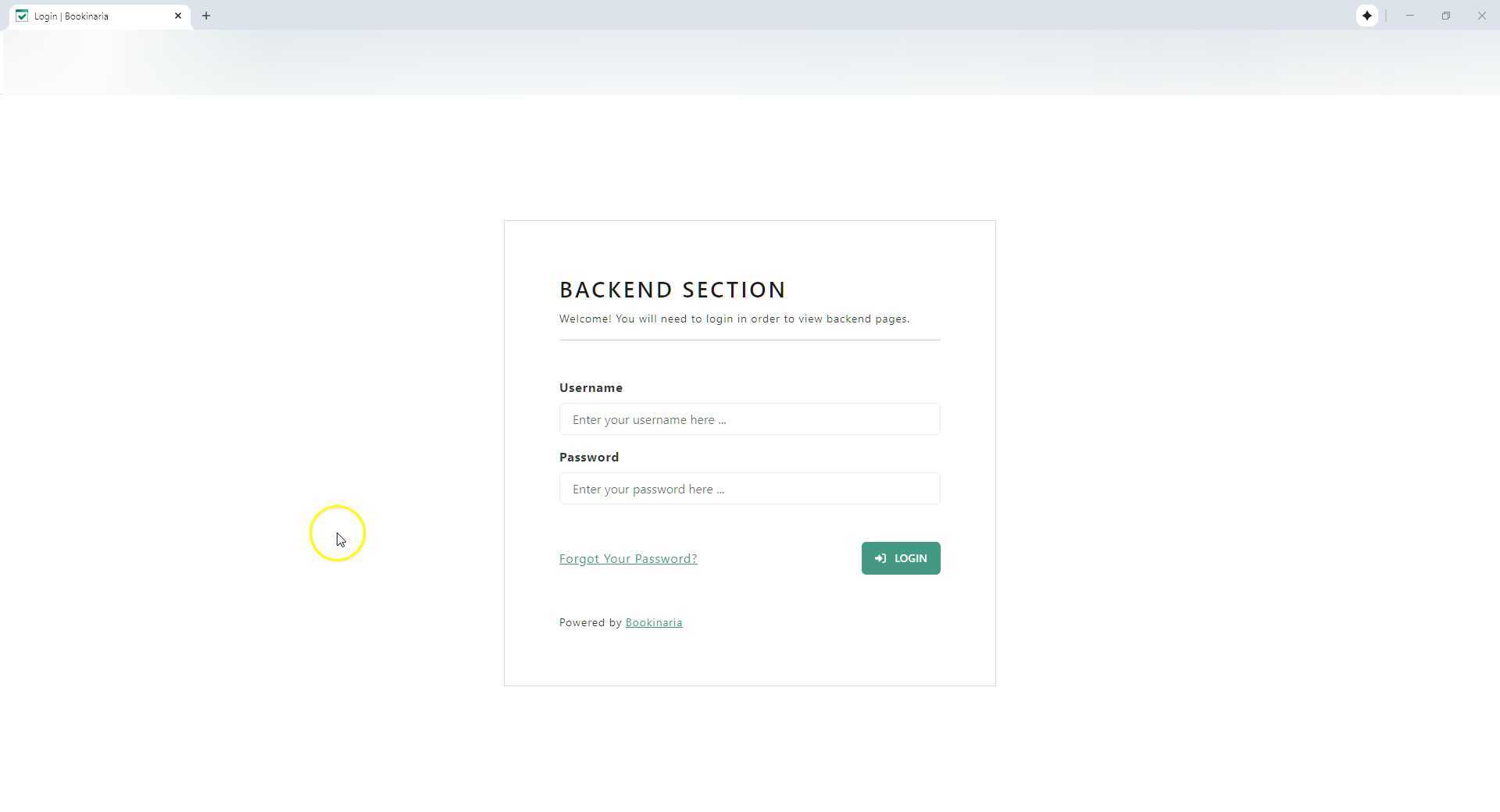 Kelly Blackey Booking Engine