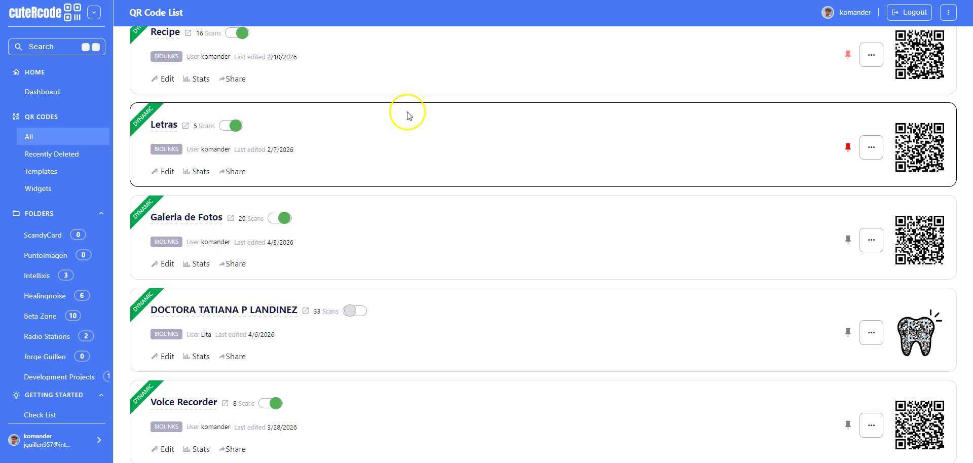 Cómo resguardar un código QR en la plataforma