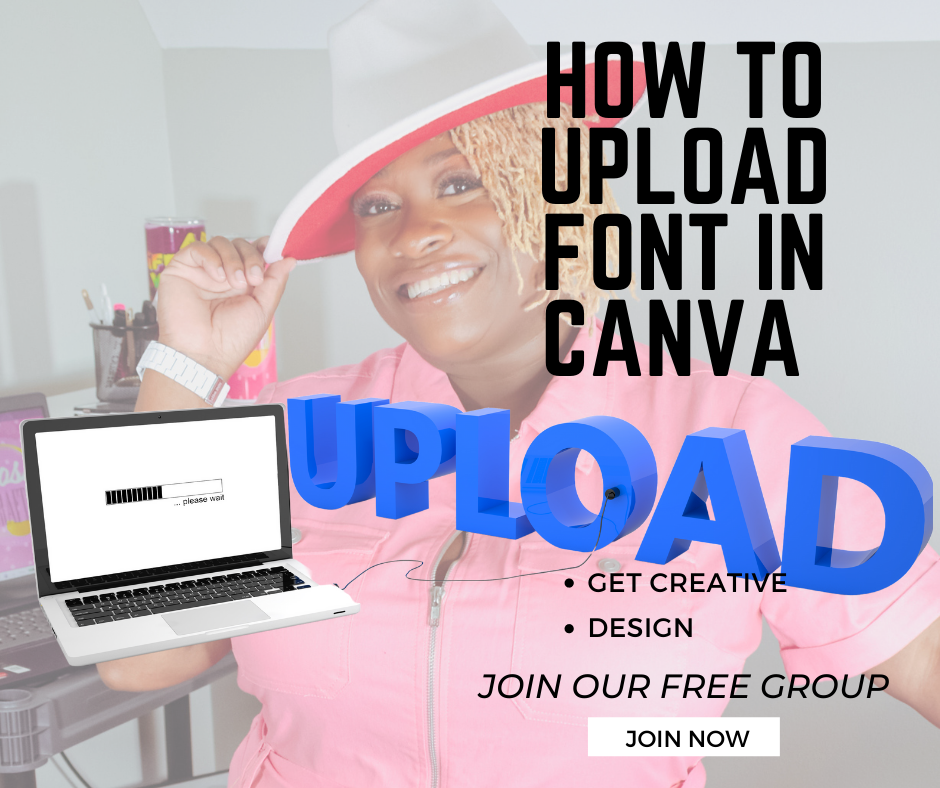 Upload Font to Canva
