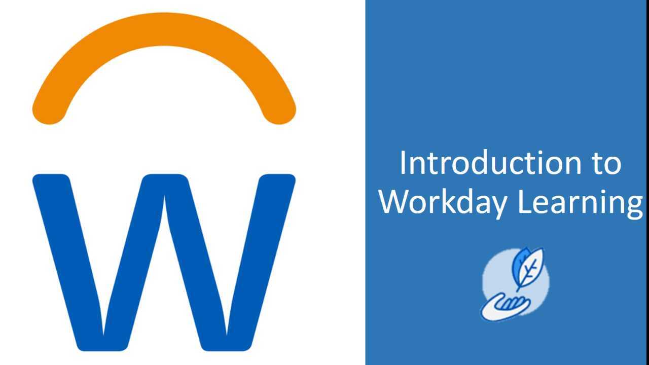 Introduction to Workday Learning