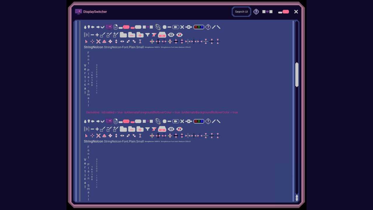 UI:  Icons