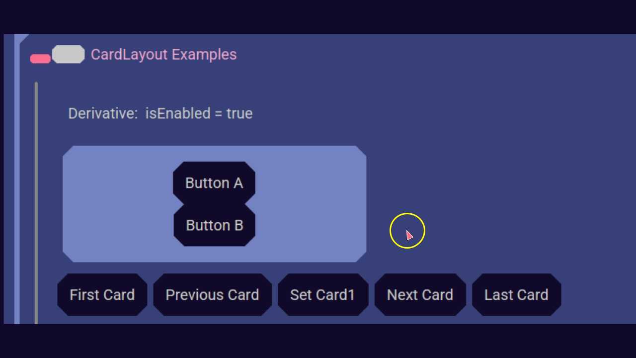 UI:  Card Layouts