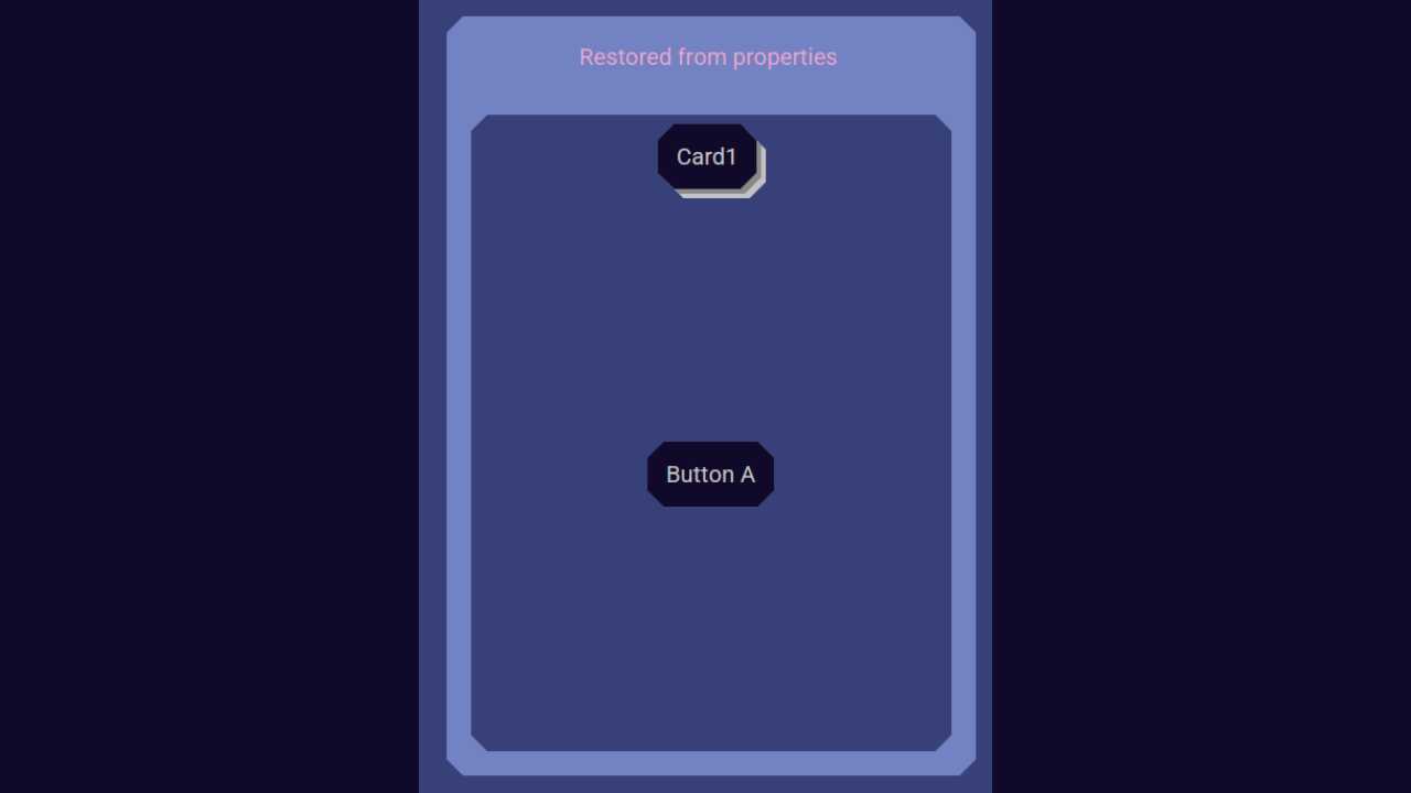 UI:  Card Panes