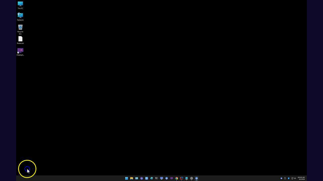 Start with Window Hidden