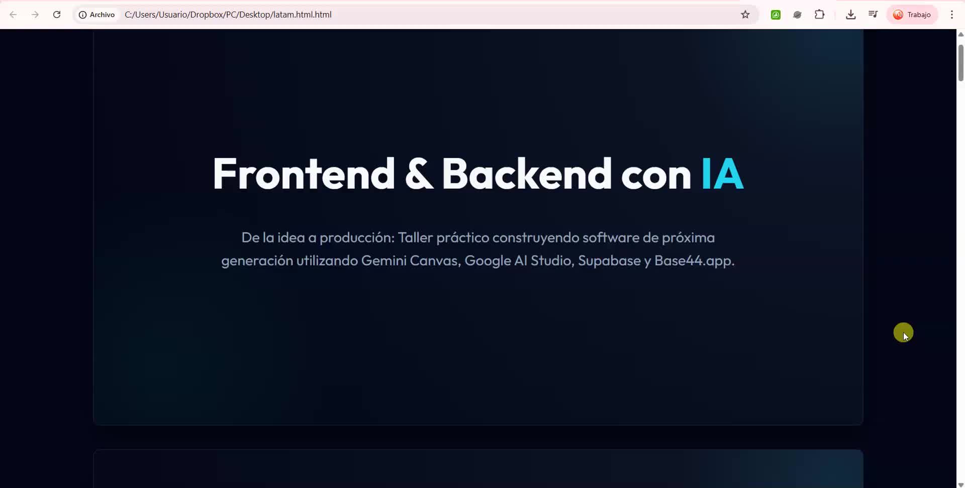 Frontend y Backend que es?