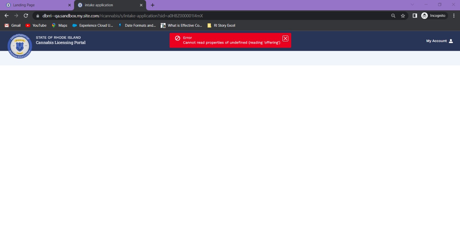 Snip intake application Google Chrome (2)