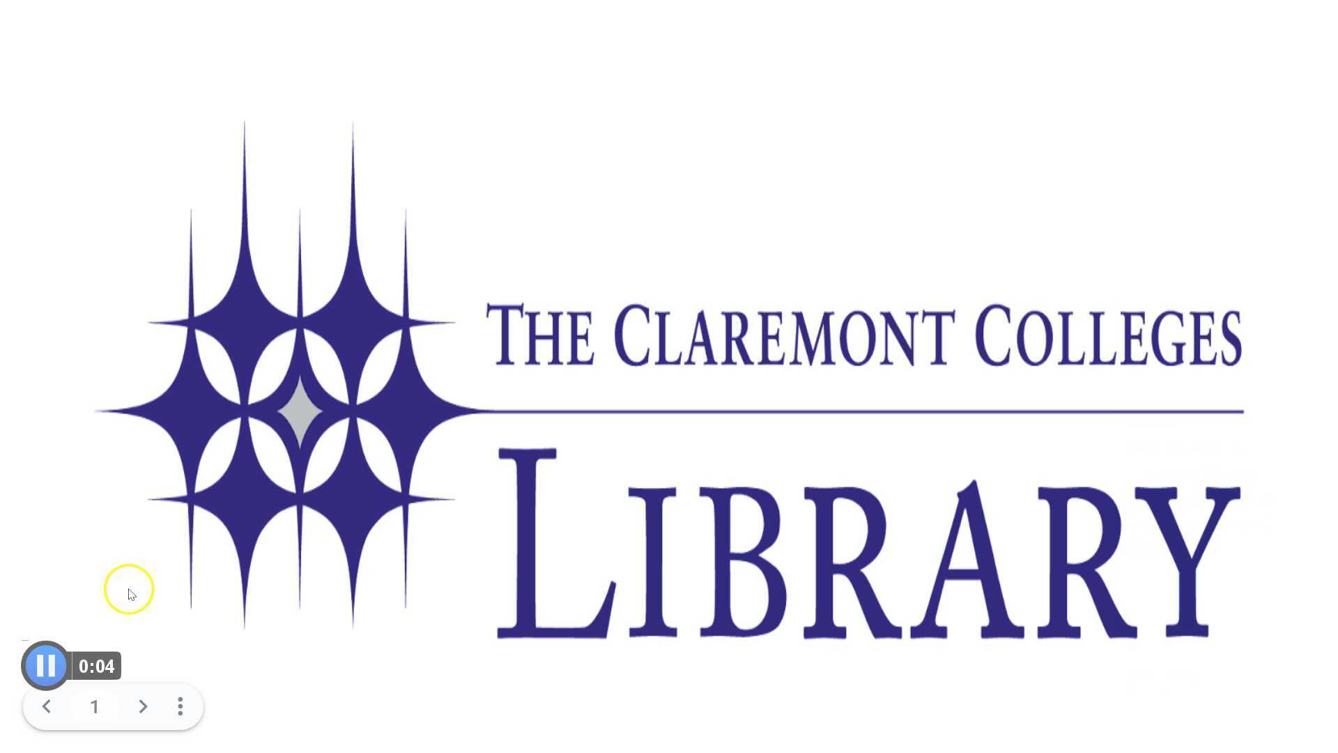 The Claremont Colleges Library HMC Orientation 2023
