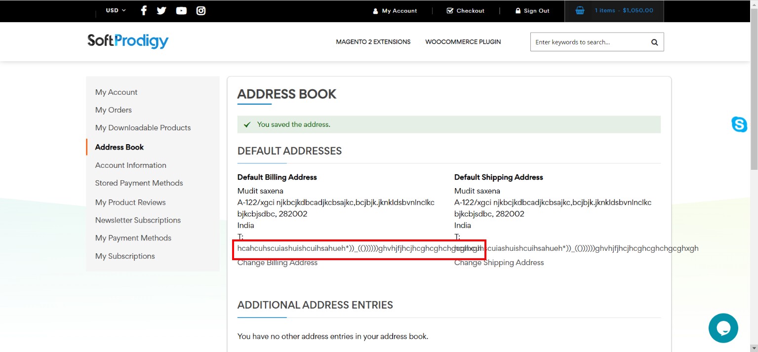 Snip Address Book Google Chrome