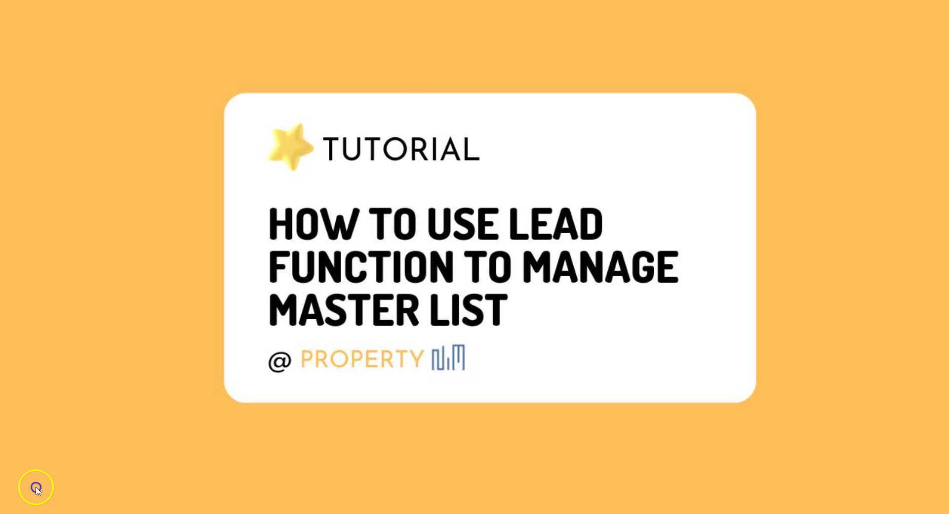 How to use lead function to manage master list
