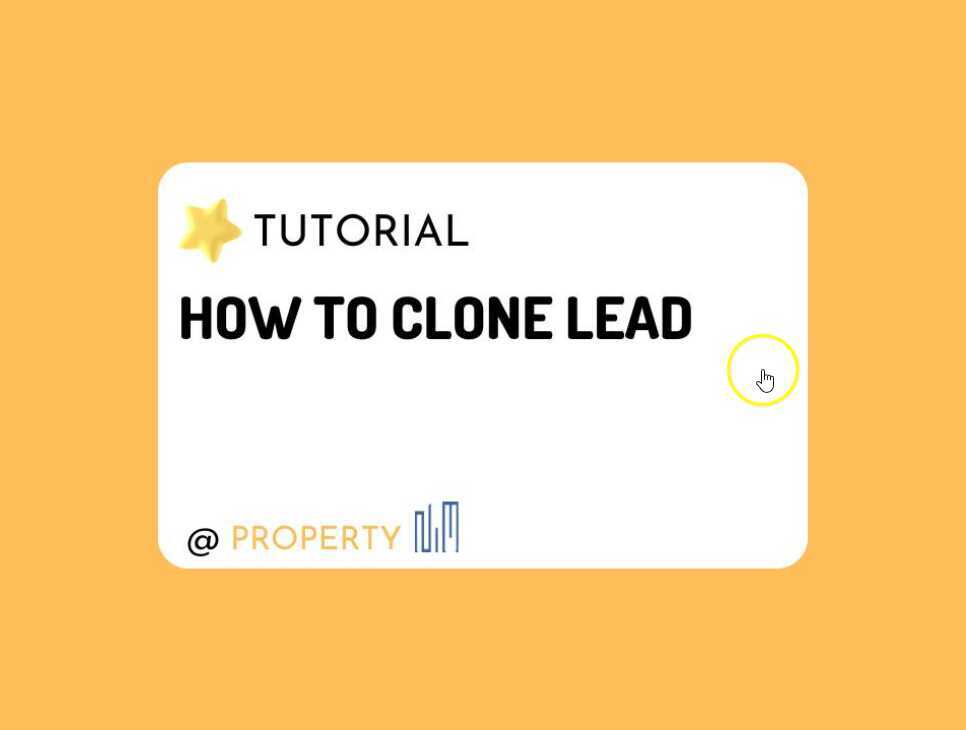 How to clone lead