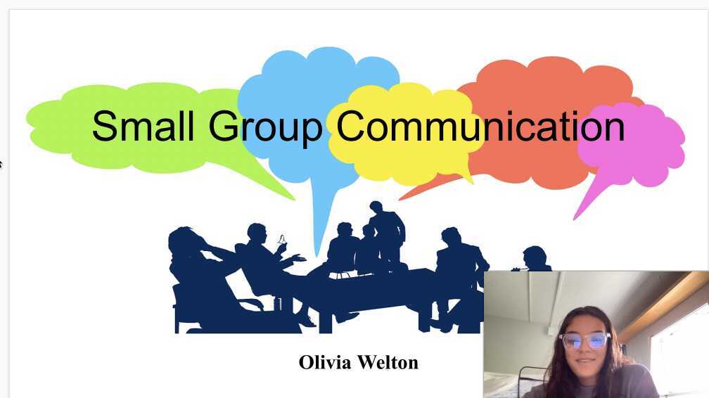 communication in a small group